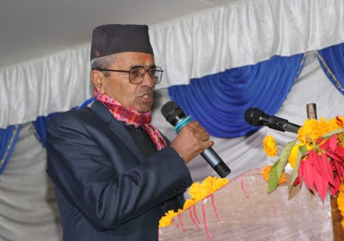 विद्यालयको स्तर सुधारका लागि चार कोठे भवन निर्माणमा पहल गर्ने ढुङ्गनाको प्रतिबद्धता