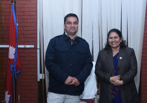 विद्यालय पाठ्यक्रममा स्वास्थ्य सचेतनाका विषय परिमार्जनका लागि स्वास्थ्य मन्त्री पौडेलद्वारा शिक्षामन्त्रीसँग आग्रह