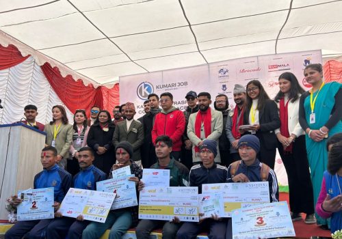 हल्ट प्राइज एट शंकरदेव क्याम्पसको सहकार्यमा काठमाडौँ ट्रयास कलेक्सन् रेस २०२५ सम्पन्न