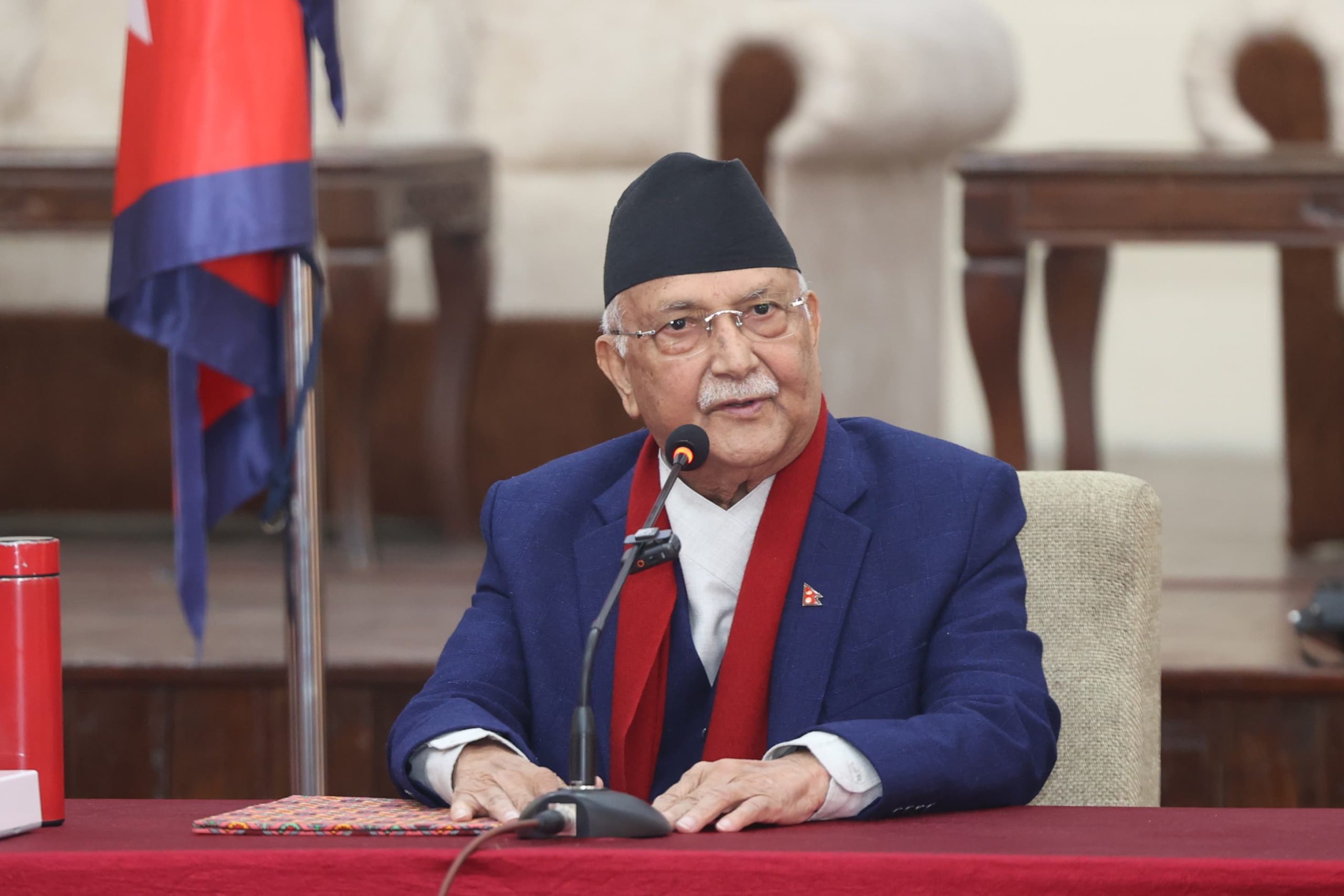 नेकपा एमालेको संसदीय दलको बैठक बस्दै