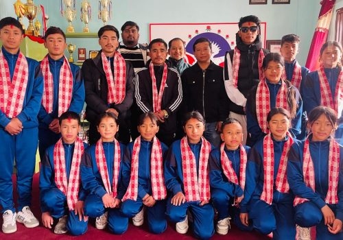 रुवीभ्याली गाउँपालिकाका खेलाडीहरुलाई धादिङ जिल्ला खेलकुद बिकास समिति द्वारा सम्मान