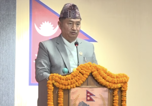 नागरिकको आवश्यकता र माग पूरा गर्न गठबन्धन सरकार बनेको हो:मुख्यमन्त्री लामा