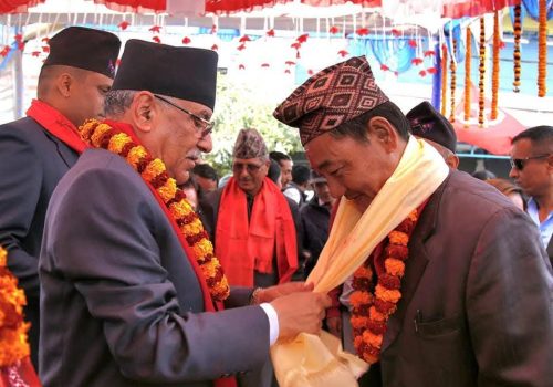 जयराज लिम्बु सहित सयौं जना माओवादी केन्द्रमा प्रवेश