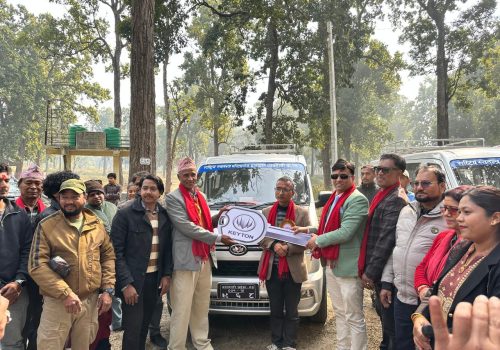 हेटौंडा काठमाडौं किटोनका ३० माइक्रोवस चल्ने : शशीला मोटर्सले गर्यो हस्तानन्तरण