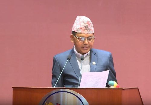राष्ट्रिय सभामा पानी जहाज (सञ्चालन तथा व्यवस्थापन) विधेयक पेश