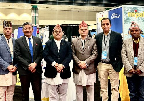 अमेरिकाकाे लस एन्जलसमा ट्राभल एण्ड एड्भेन्चर शाे, नेपालका प्रतिष्ठित एड्भेन्चर कम्पनीकाे सहभागीता