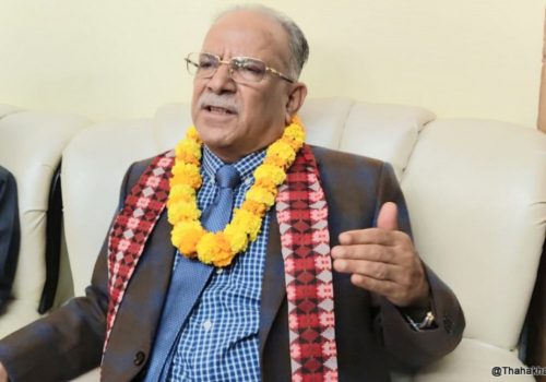 ओलीअध्यादेश राष्ट्रियसभाबाट कुनै हालतमा पास हुन दिँदैनौँ’:प्रचण्ड