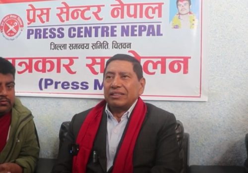 चितवन पुगेर नारायणकाजीले भने– मलाई बोल्न अवरोध गर्न खोजियो