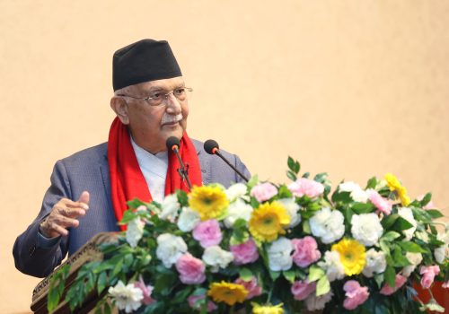 कोशी प्रदेशसभामा विशेष सम्बोधनः देशलाई पछाडि फर्काउने होइन, अगाडि बढाउने हो : प्रधानमन्त्री