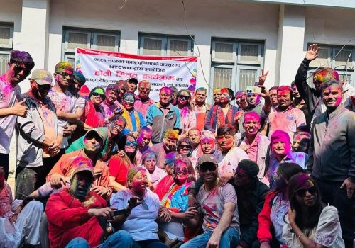 नेपाल टेलिकम श्रमिक युनियनद्वारा होली विशेष कार्यक्रम सम्पन्न