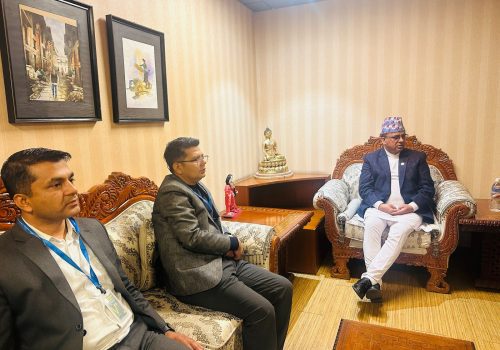 पर्यटन विस्तार, हवाई सम्पर्क बढाउने, प्राचीन ग्रन्थ फिर्ता जस्ता विषयमा छलफल