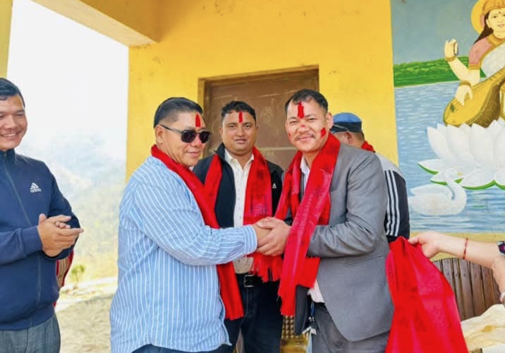 गजुरी:-८ रिठ्ठाबोटे आ.विको बिधालय ब्यबस्थापन समिति अध्यक्षमा सुमन लो तामाङ निर्वाचित