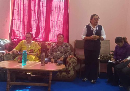 धादिङको गजुरी-६ मा गृहिणी महिलाहरूको आवश्यकता अनुरुप आत्मनिर्भरता अभिवृद्धि सम्बन्धि तालीम सुरु हुने