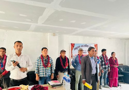 गजुरी:- ६ भानुभक्त माध्यमिक विद्यालय व्यवस्थापन समितिको अध्यक्षमा तामाङ निर्वाचित