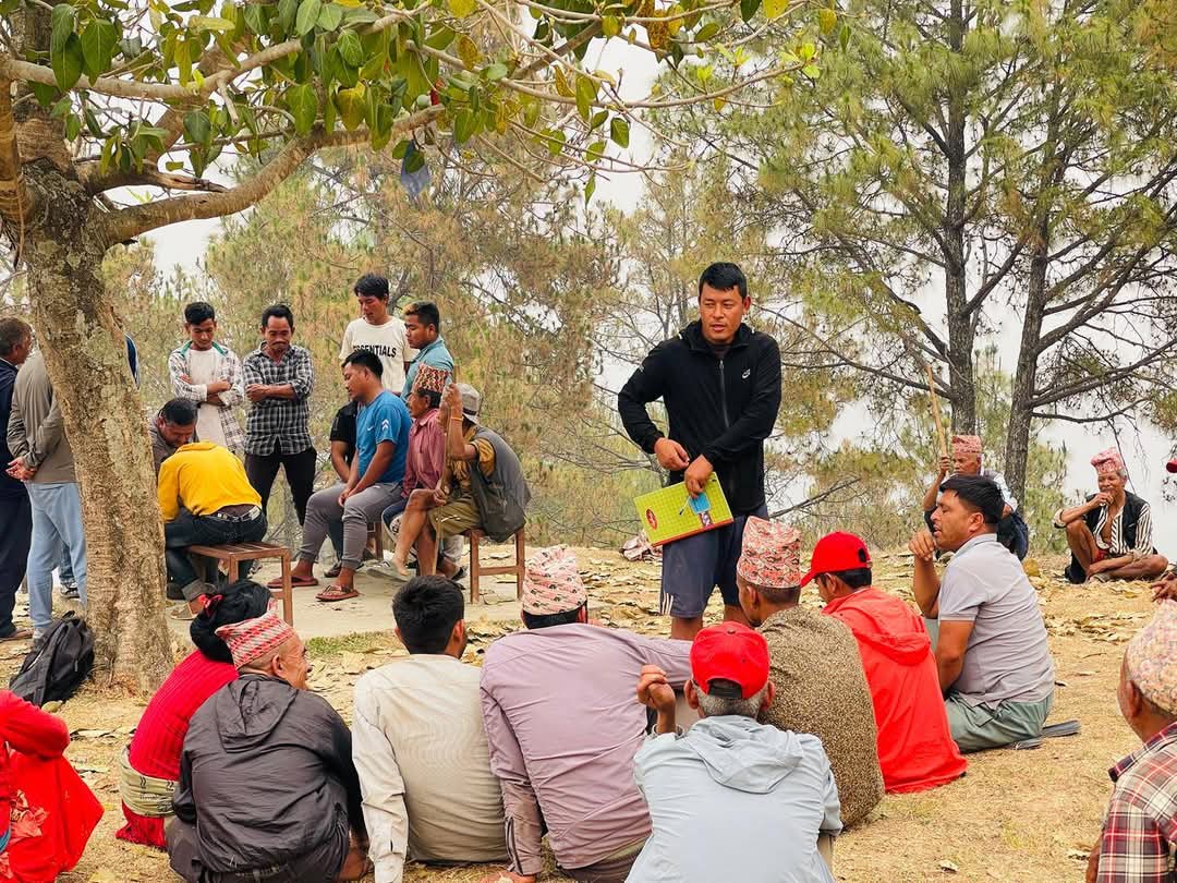 गल्छी:-८ स्थित साउनेपानी सामुदायिक वन उपभोक्ता समितिको नयाँ कार्यसमिति चयन