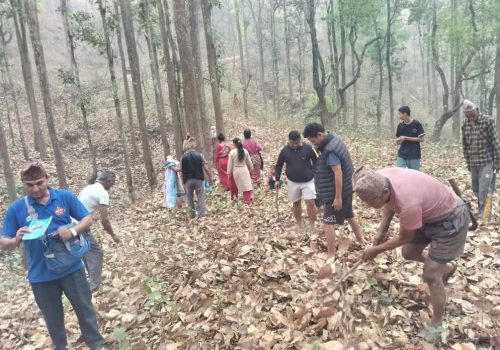 बेनीघाट रोराङमा वन डढेलो नियन्त्रणका लागि तालिम कार्यक्रम सम्पन्न