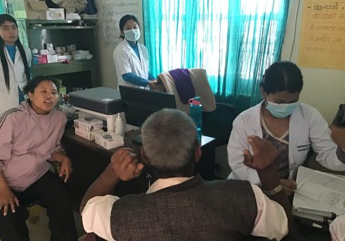 गजुरीमा मोतिविन्दु छनाैट शिविर सम्पन्न, १८ जनालाई अपरेसन गर्न सिफारिस
