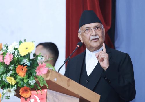 एमाले हुलबाट निर्देशित हुने पार्टी होइन : केपी ओली