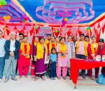 आदर्श माध्यमिक विद्यालय, गजुरीमा सम्मान तथा स्वागत कार्यक्रम सम्पन्न