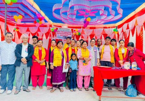 आदर्श माध्यमिक विद्यालय, गजुरीमा सम्मान तथा स्वागत कार्यक्रम सम्पन्न