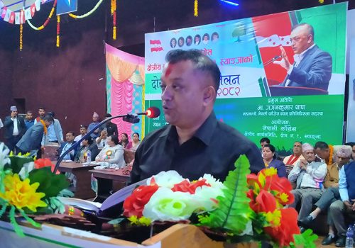 नेपाली कांग्रेसमा गलत काम र गलत निर्णय गर्ने छुट पार्टीभित्र कसैलाई छैन:थापा