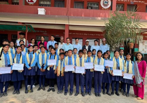 गजुरीको आदर्श मा.वि मा बाल क्लब र युवा रेडक्रस सर्कल पुनर्गठन निर्वाचन सम्पन्न