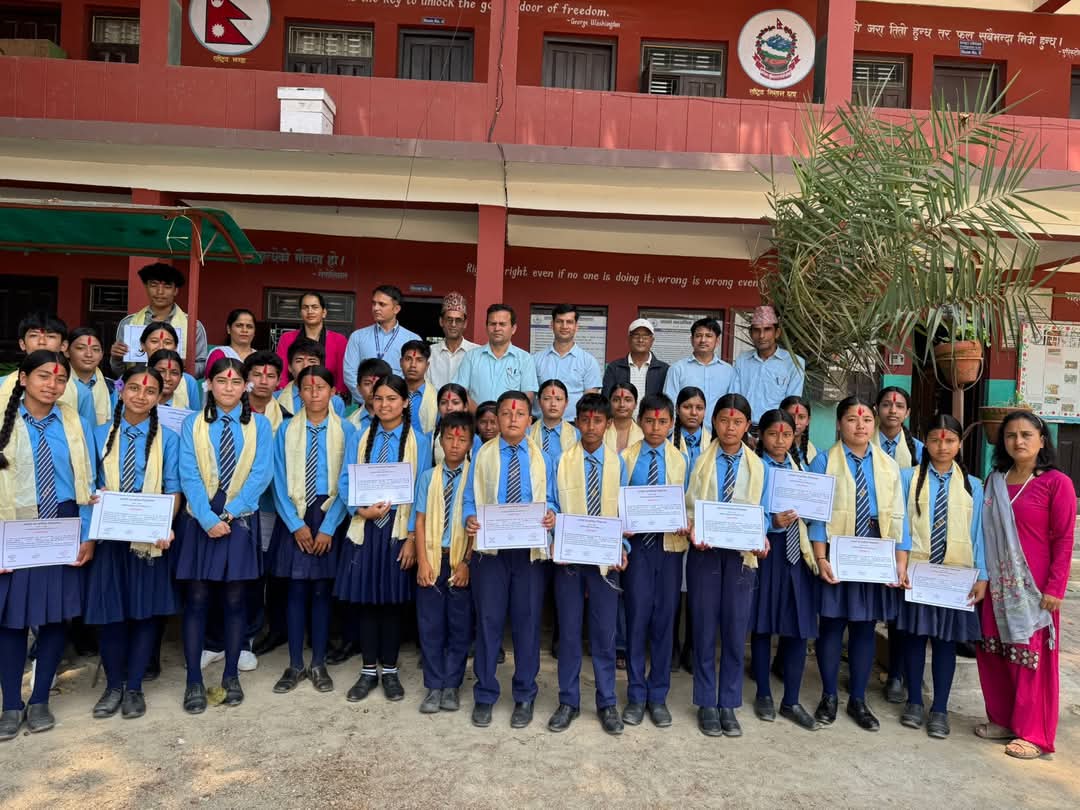 गजुरीको आदर्श मा.वि मा बाल क्लब र युवा रेडक्रस सर्कल पुनर्गठन निर्वाचन सम्पन्न