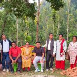 धादिङको गजुरी-७ मा शहीद शान्ति पार्क निर्माण स्थलको अनुगमन