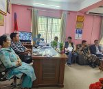 गजुरीमा वर्षायामका सम्भावित विपद्‌ व्यवस्थापन सम्बन्धी पूर्वतयारी बैठक सम्पन्न