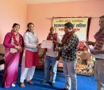 गजुरी-६ मा महिला उद्यमशीलता एडभान्स सिलाई तालिम समापन