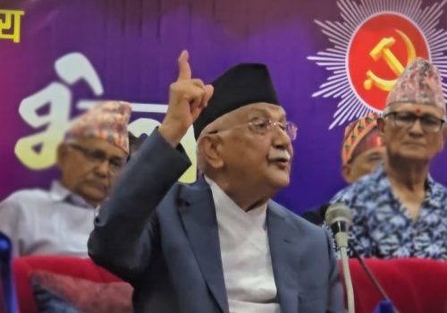 भ्रष्टहरूले हस्ताक्षर अभियान चलाएको प्रधानमन्त्री ओलीको आरोप