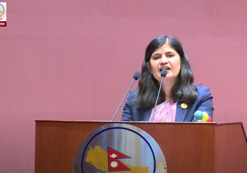 भगवती न्यौपाने संघीय मामिला तथा सामान्य प्रशासन मन्त्रीमा नियुक्त