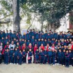 गजुरीको आदर्श मा.वि.मा सरस्वती पूजा ,न्यानो कपडा र छात्रवृत्ति वितरण कार्यक्रम सम्पन्न